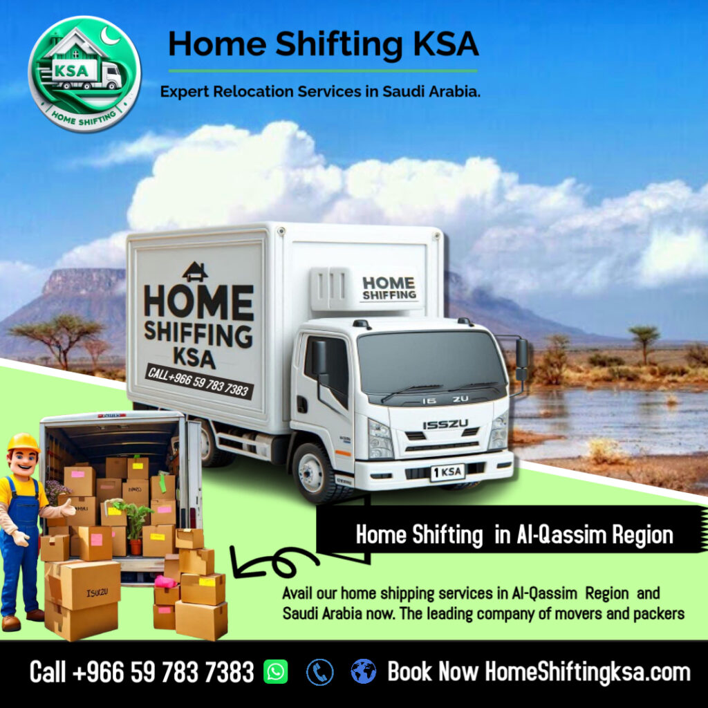 Home Shifting Services in the Al-Qassim Region
