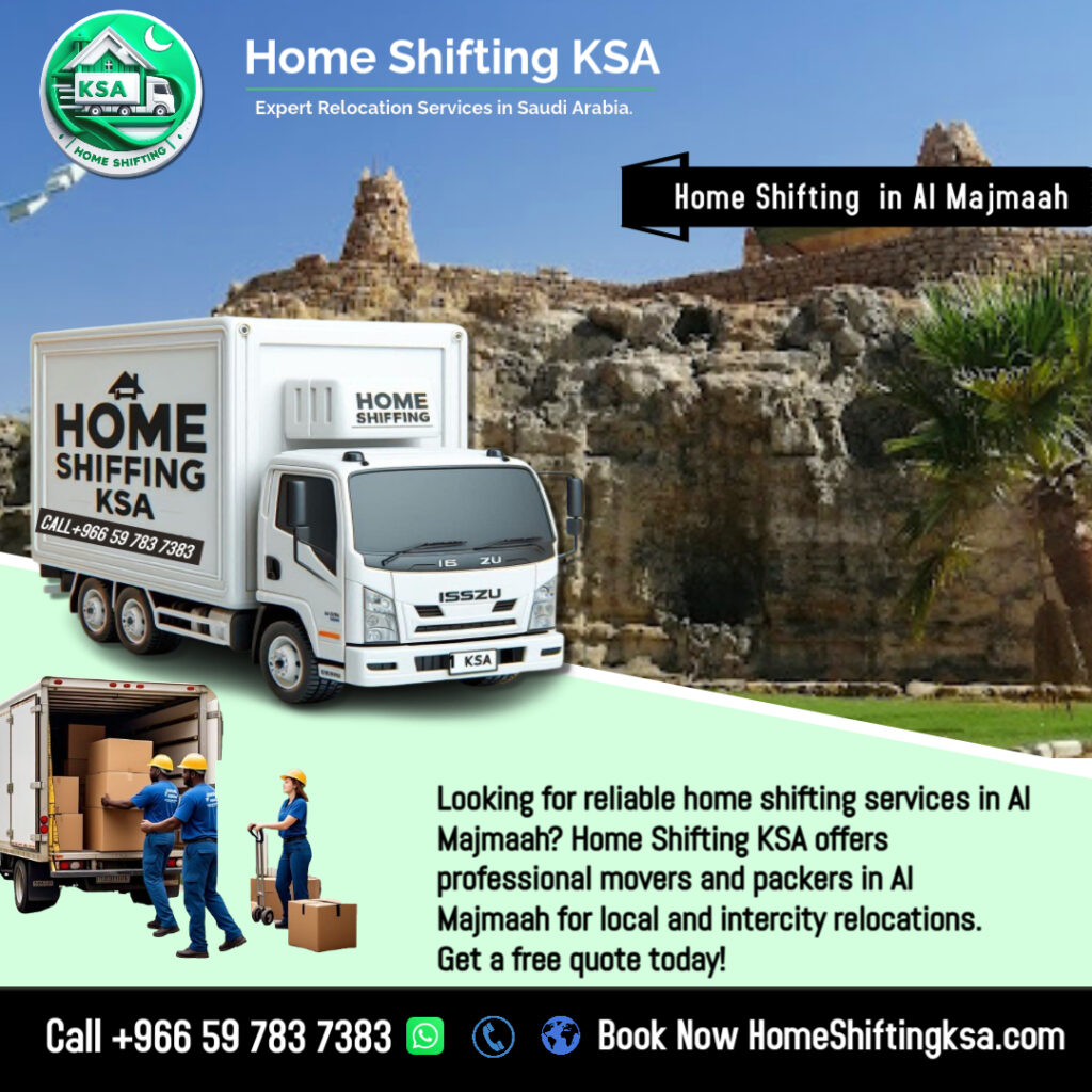 Home Shifting in Al Majmaah