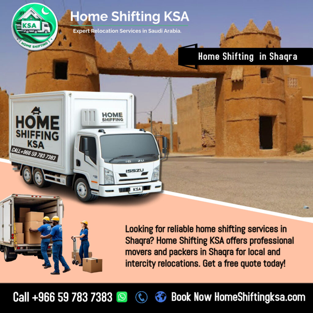 Home Shifting in Shaqra