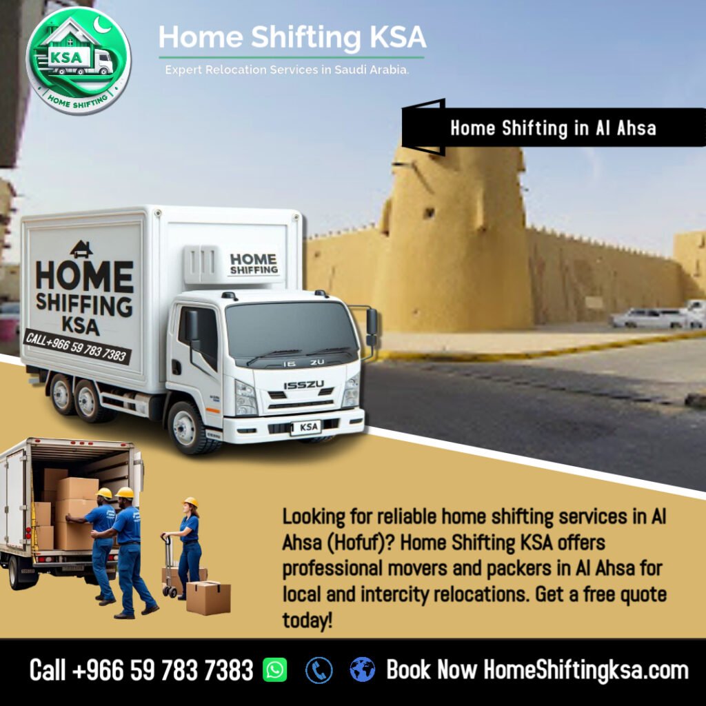 Home Shifting in Al Ahsa