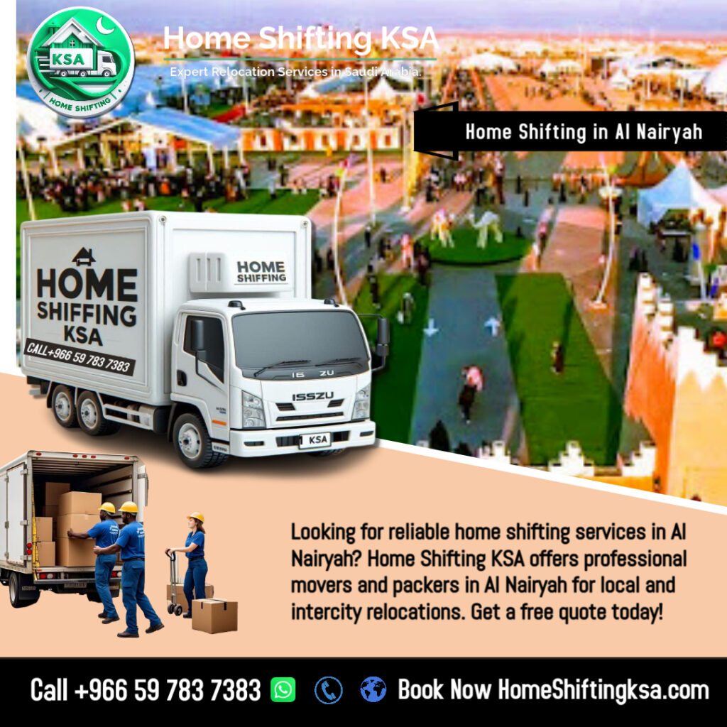 Home Shifting in Al Nairyah