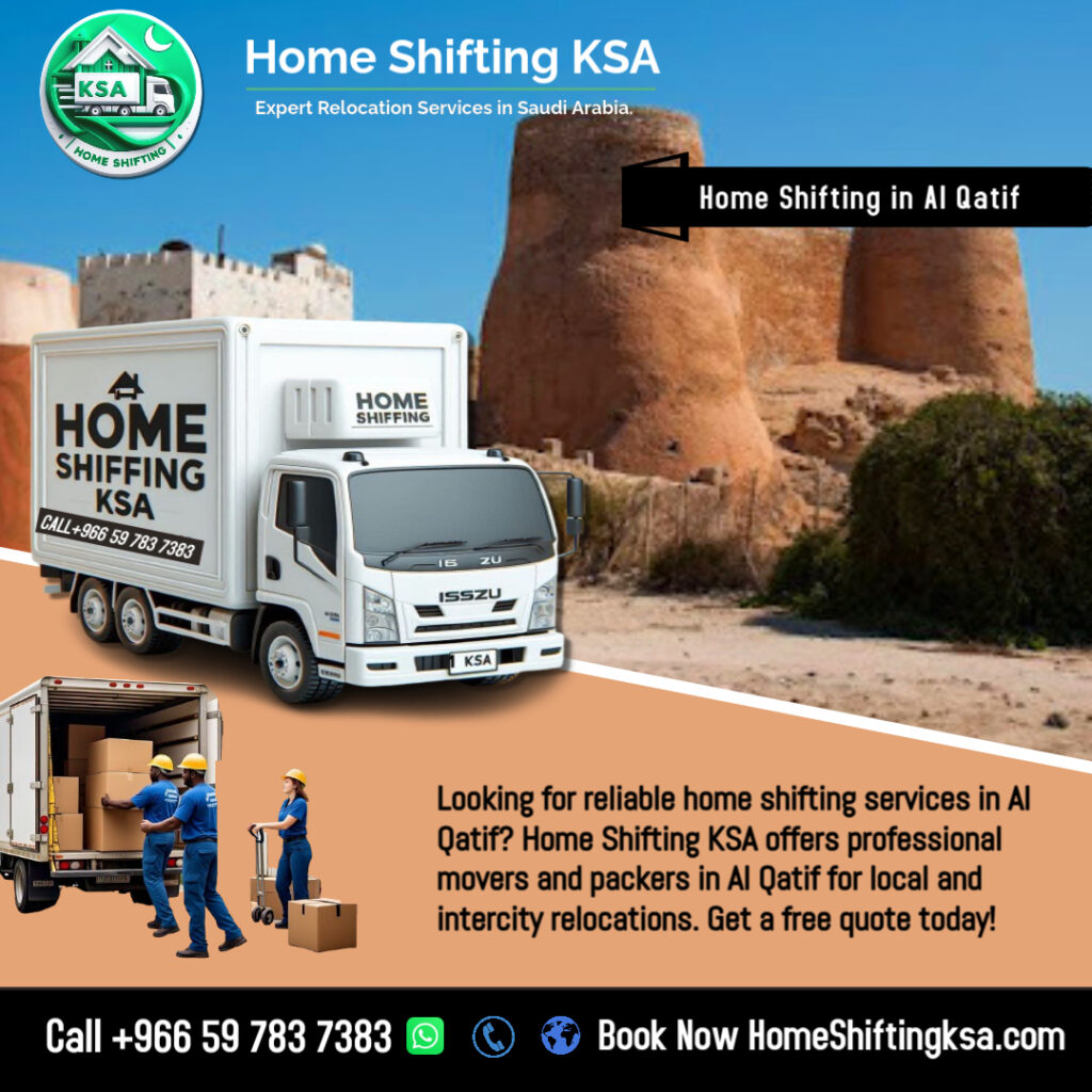 Home Shifting in Al Qatif