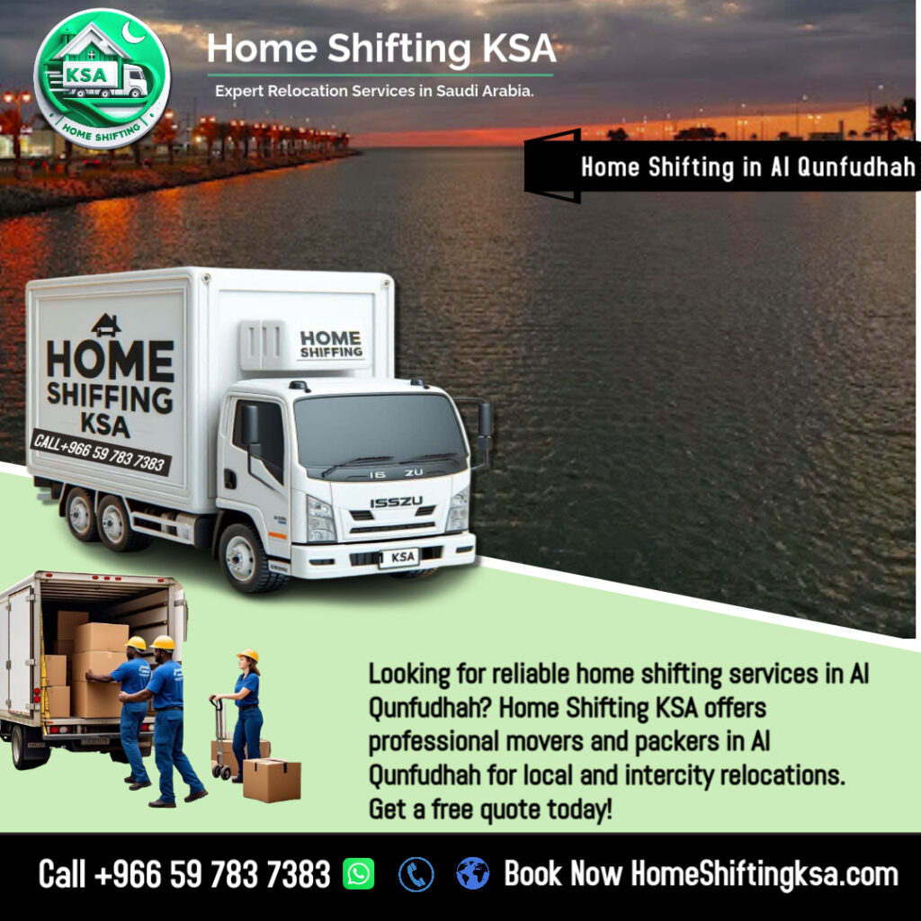 Home Shifting in Al Qunfudhah