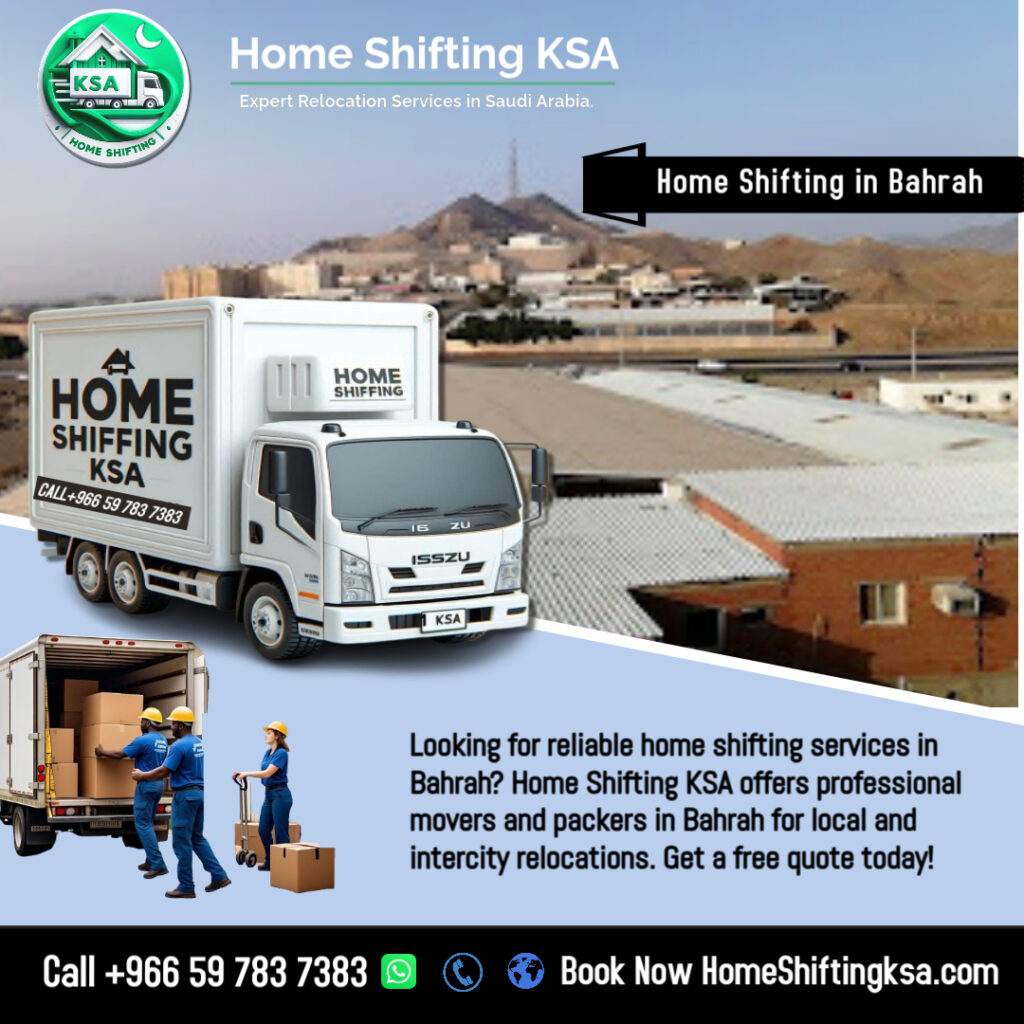 Home Shifting in Bahrah