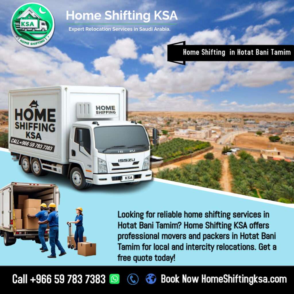 Home Shifting in Hotat Bani Tamim
