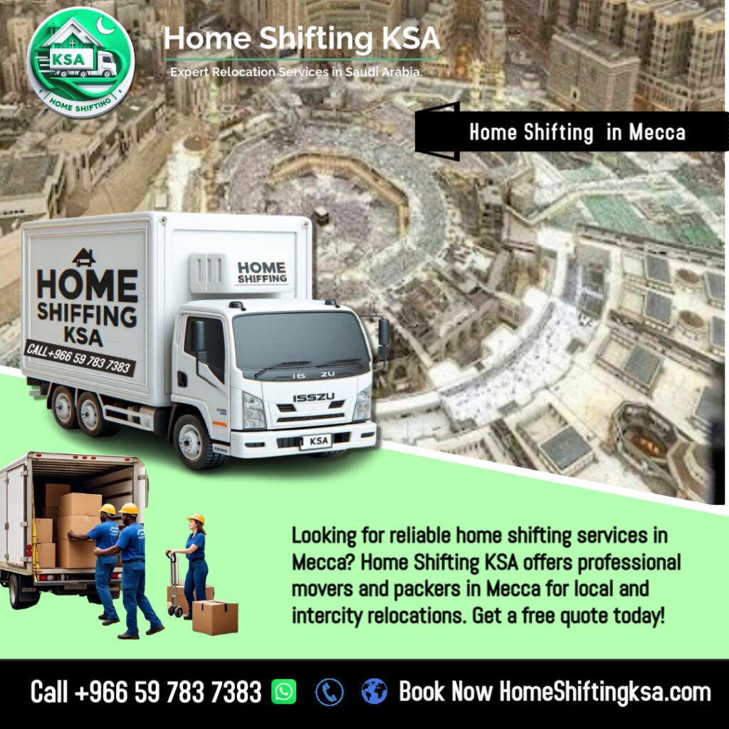 Home Shifting in Mecca