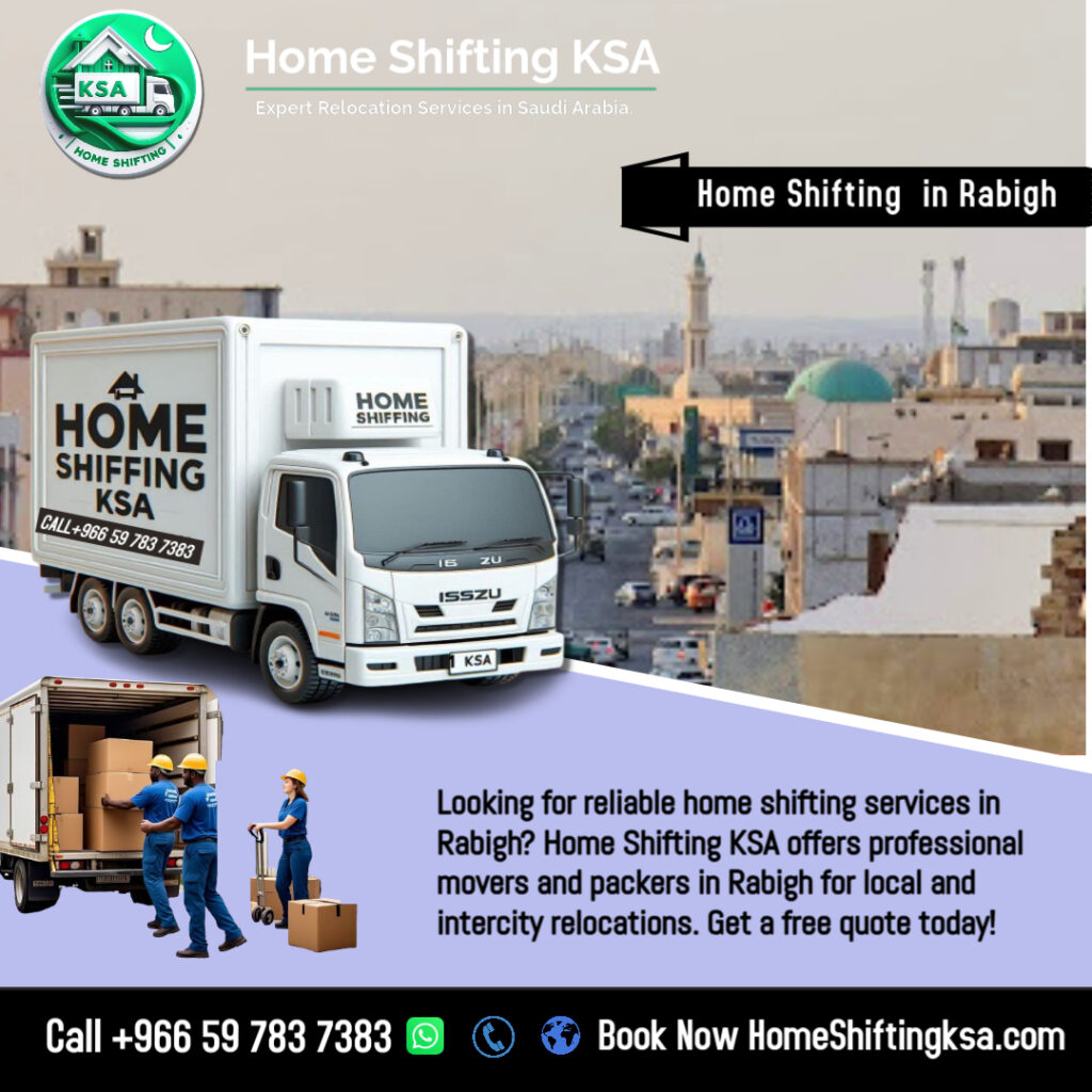 Home Shifting in Rabigh