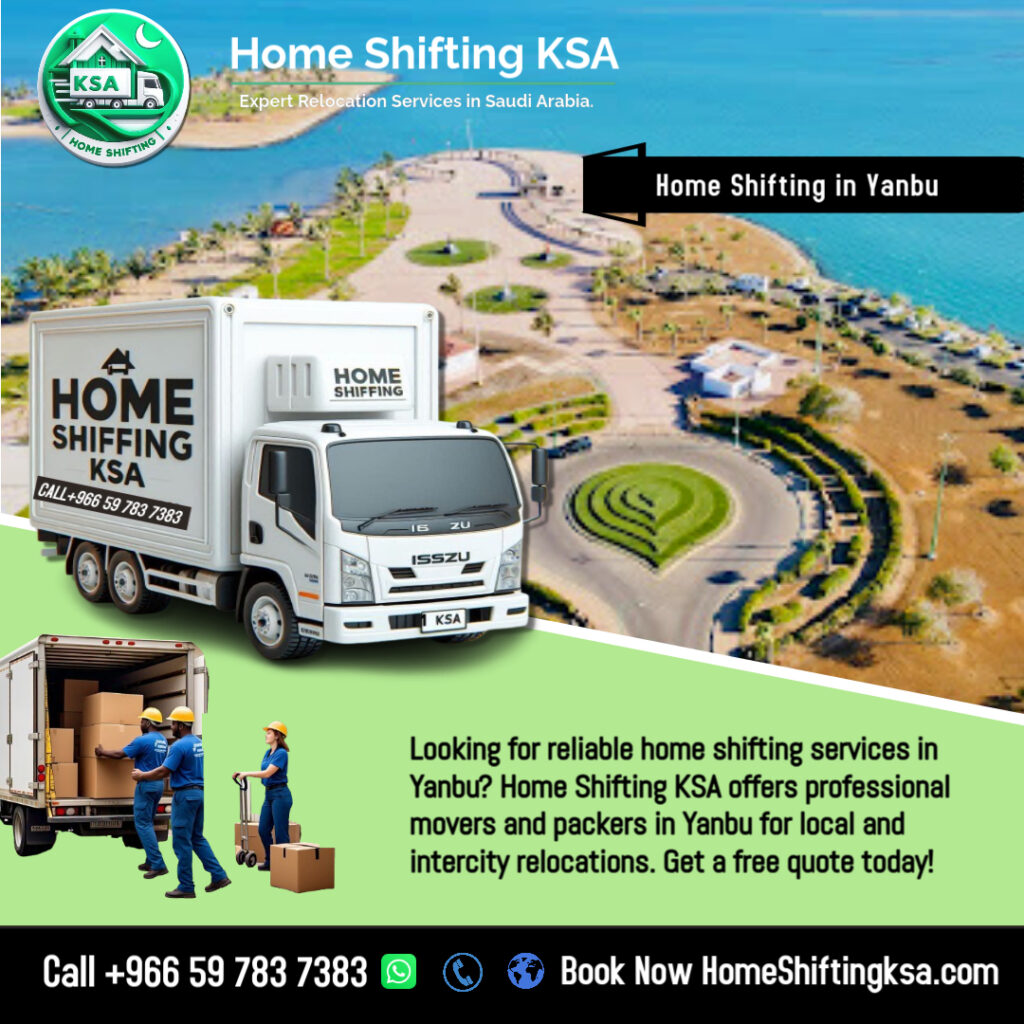 Home Shifting in Yanbu